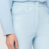 Blue Duke Leather Stretch Trousers - Joseph