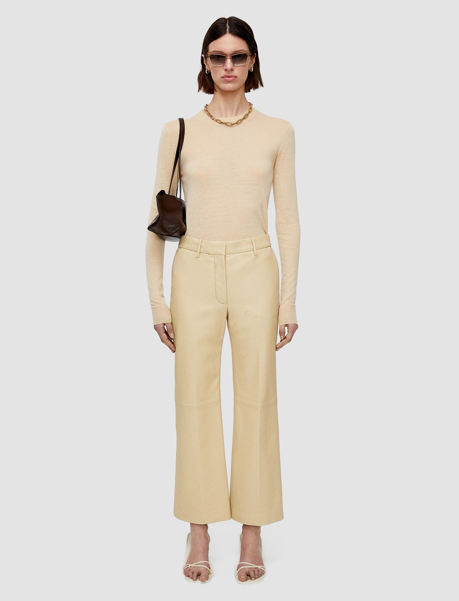 beige-nappa-leather-talia-trousers-JOSEPH