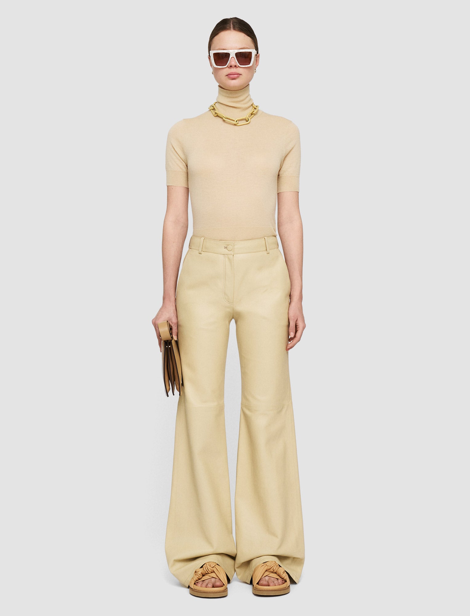 beige-pantalon-tessier-en-cuir-nappa-JOSEPH