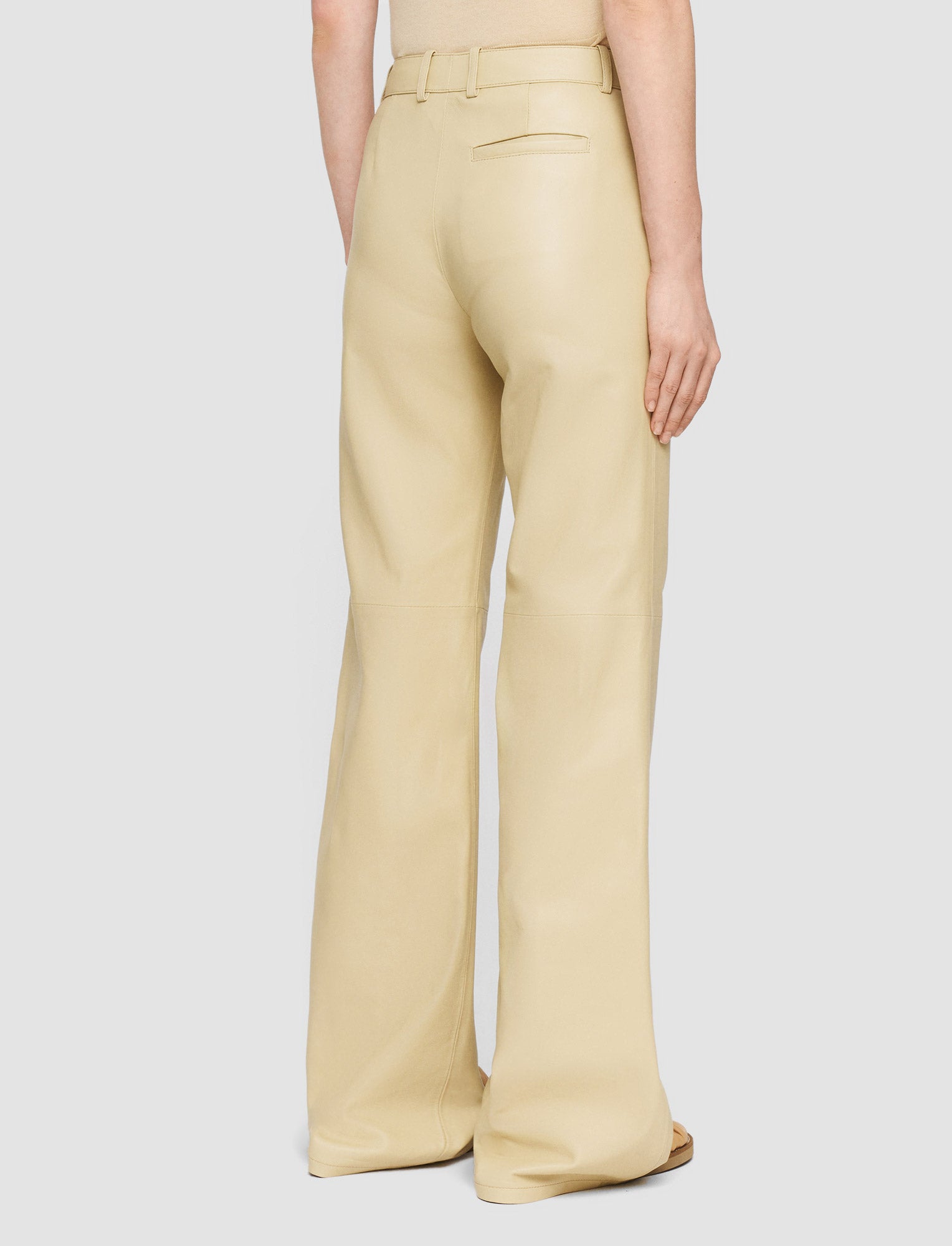 beige-pantalon-tessier-en-cuir-nappa-JOSEPH