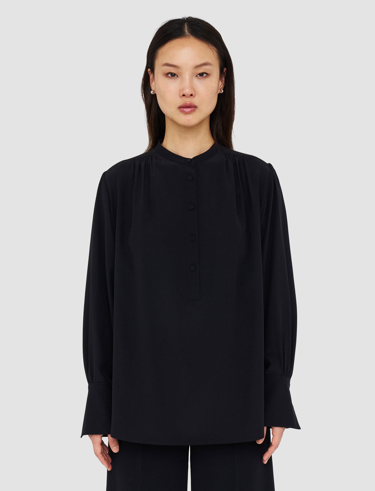 black-silk-crepe-de-chine-buci-blouse-JOSEPH