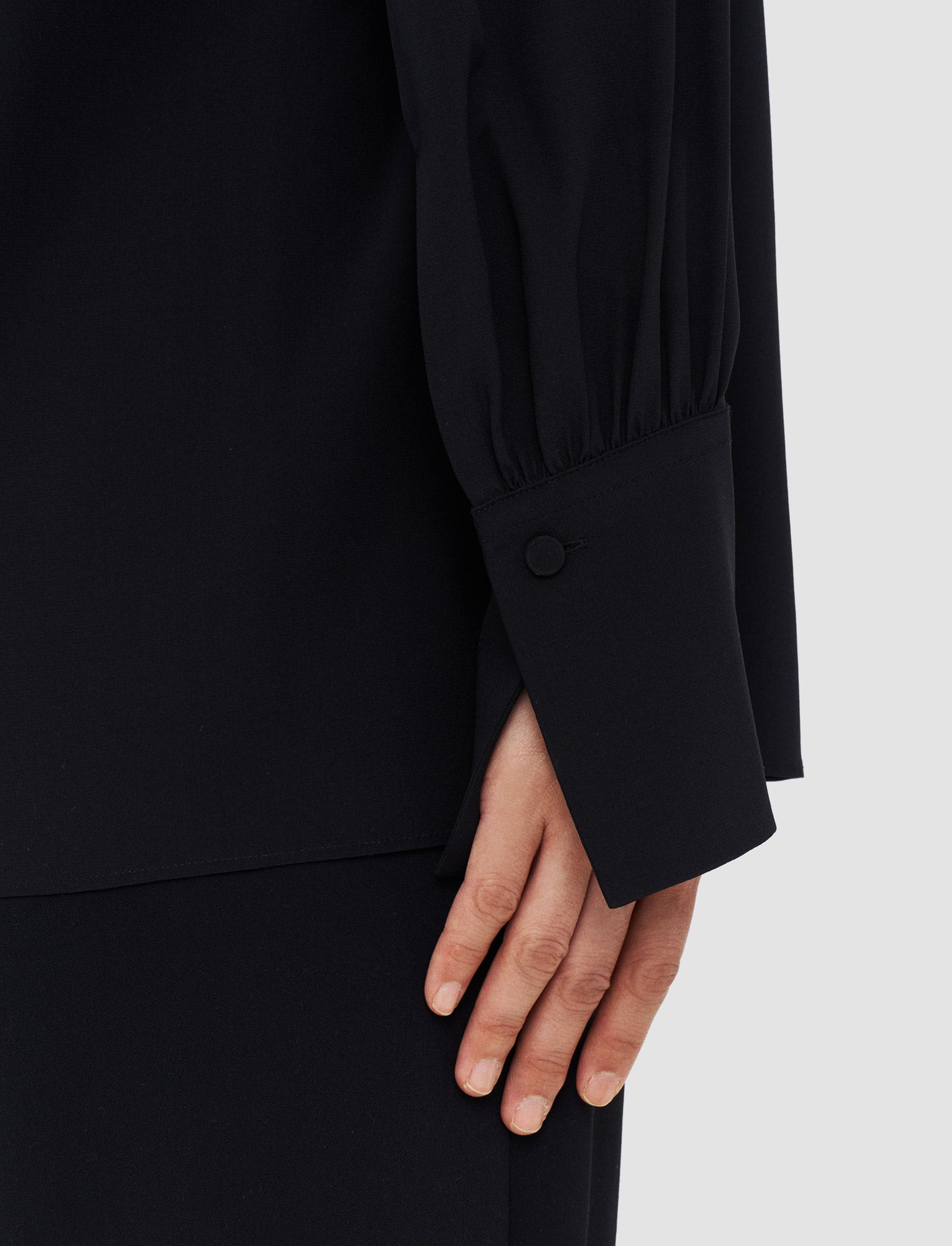 black-silk-crepe-de-chine-buci-blouse-JOSEPH