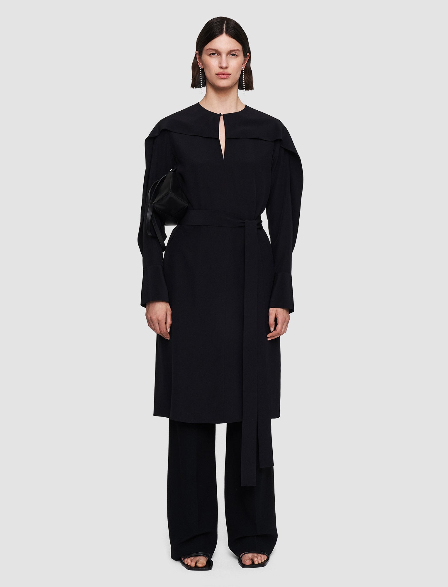 black-silk-crepe-de-chine-danville-dress-JOSEPH