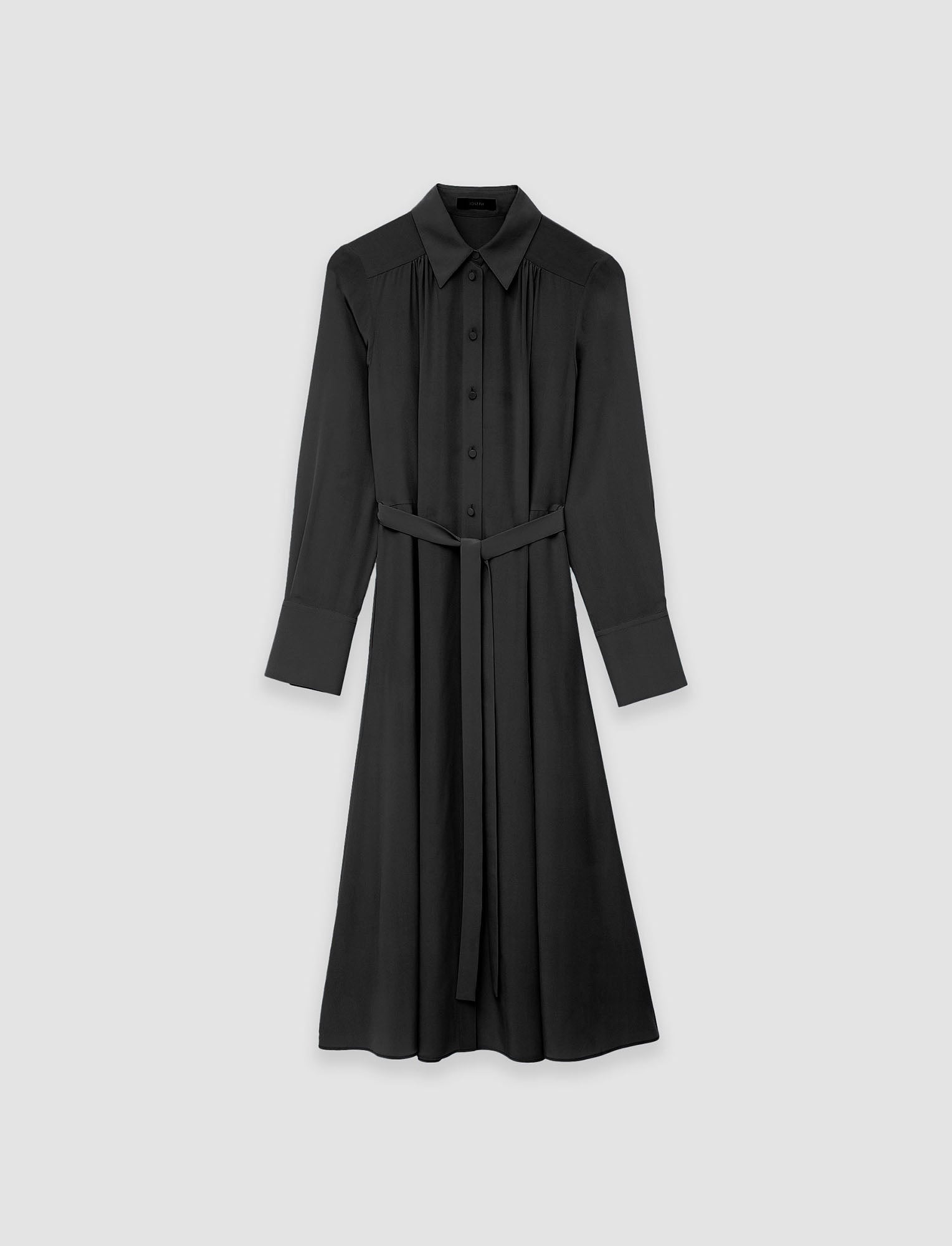 noir-robe-diane-en-crepe-de-chine-JOSEPH