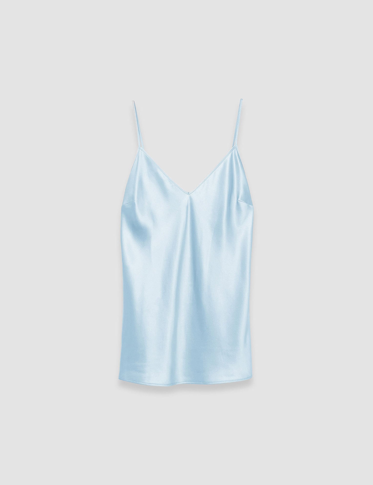 Blue Clea Silk Satin Camisole - Joseph