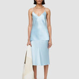 Blue Clea Silk Satin Camisole - Joseph