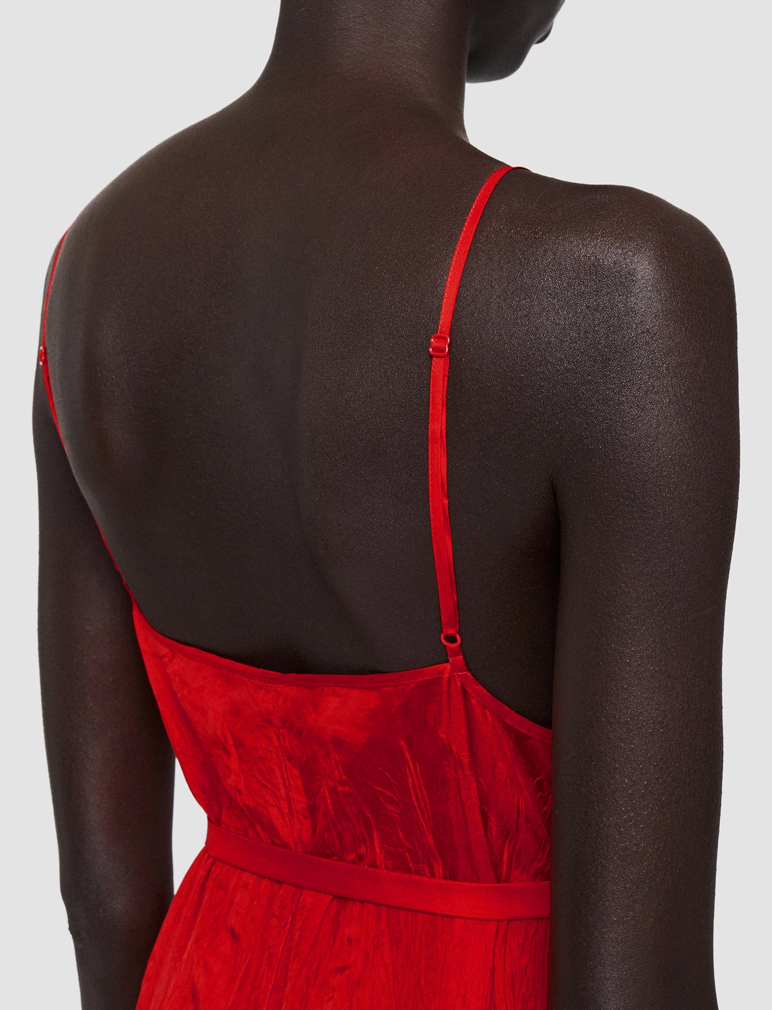 red-habotai-silk-daniele-dress-JOSEPH