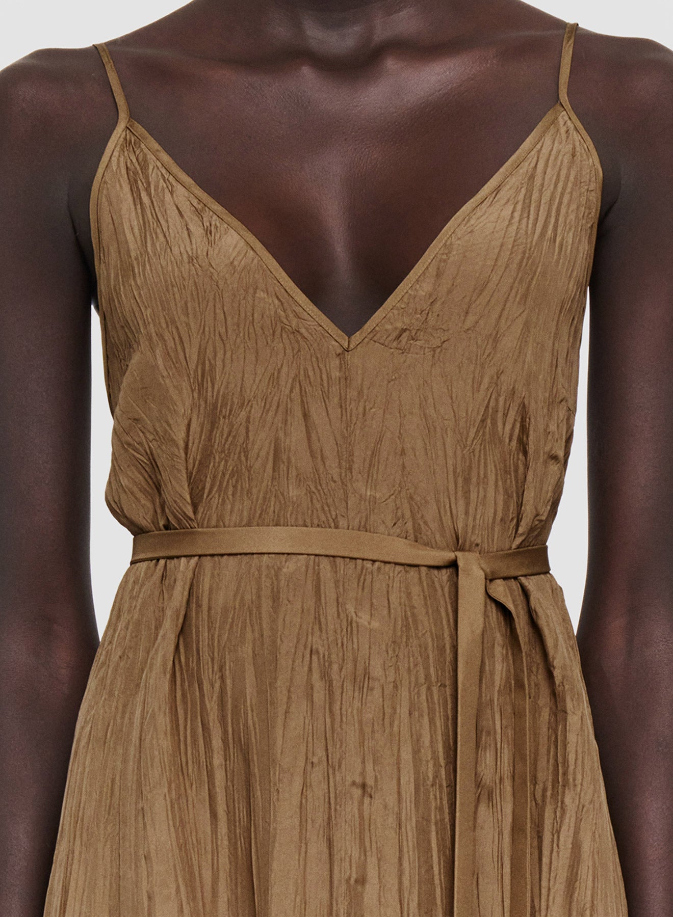 brown-habotai-silk-daniele-dress-JOSEPH