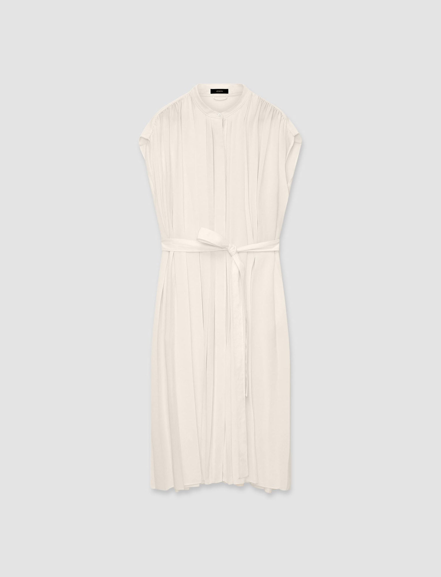 beige-davidge-airy-plisse-dress-JOSEPH