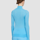 Blue Cashair High Neck Jumper - Joseph