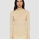 Beige Cashair Round Neck Jumper - Joseph