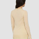 Beige Cashair Round Neck Jumper - Joseph