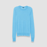 Blue Cashair Round Neck Jumper - Joseph