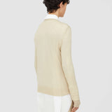 Beige Cashair V Neck Jumper - Joseph