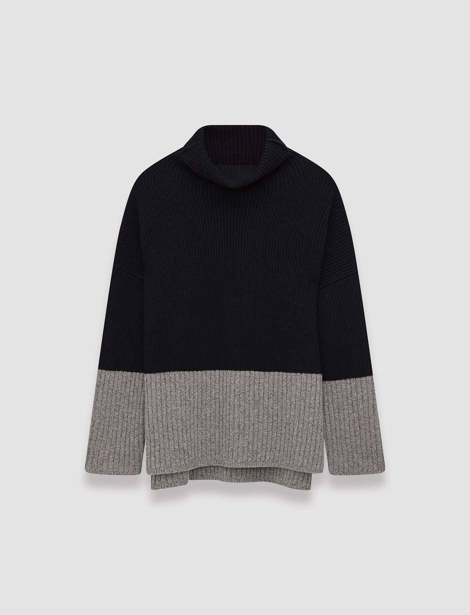 black-colour-block-high-neck-jumper-JOSEPH