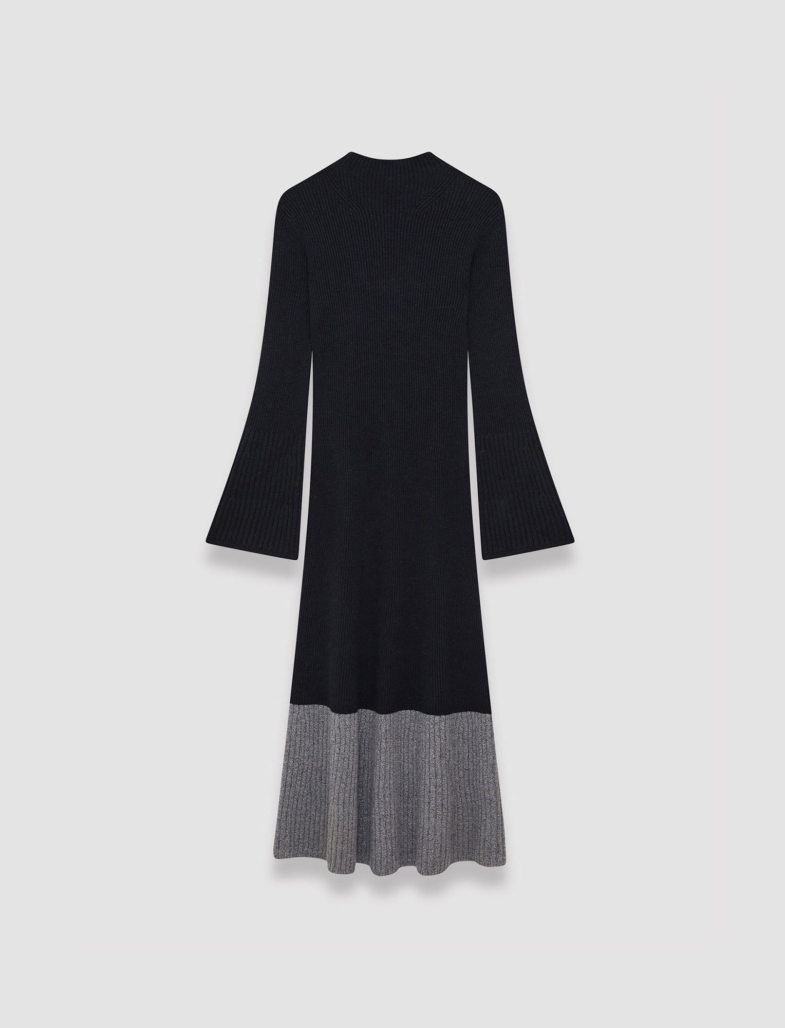 black-colour-block-dress-JOSEPH