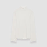 White Double Face Lurex Merino Top - Joseph