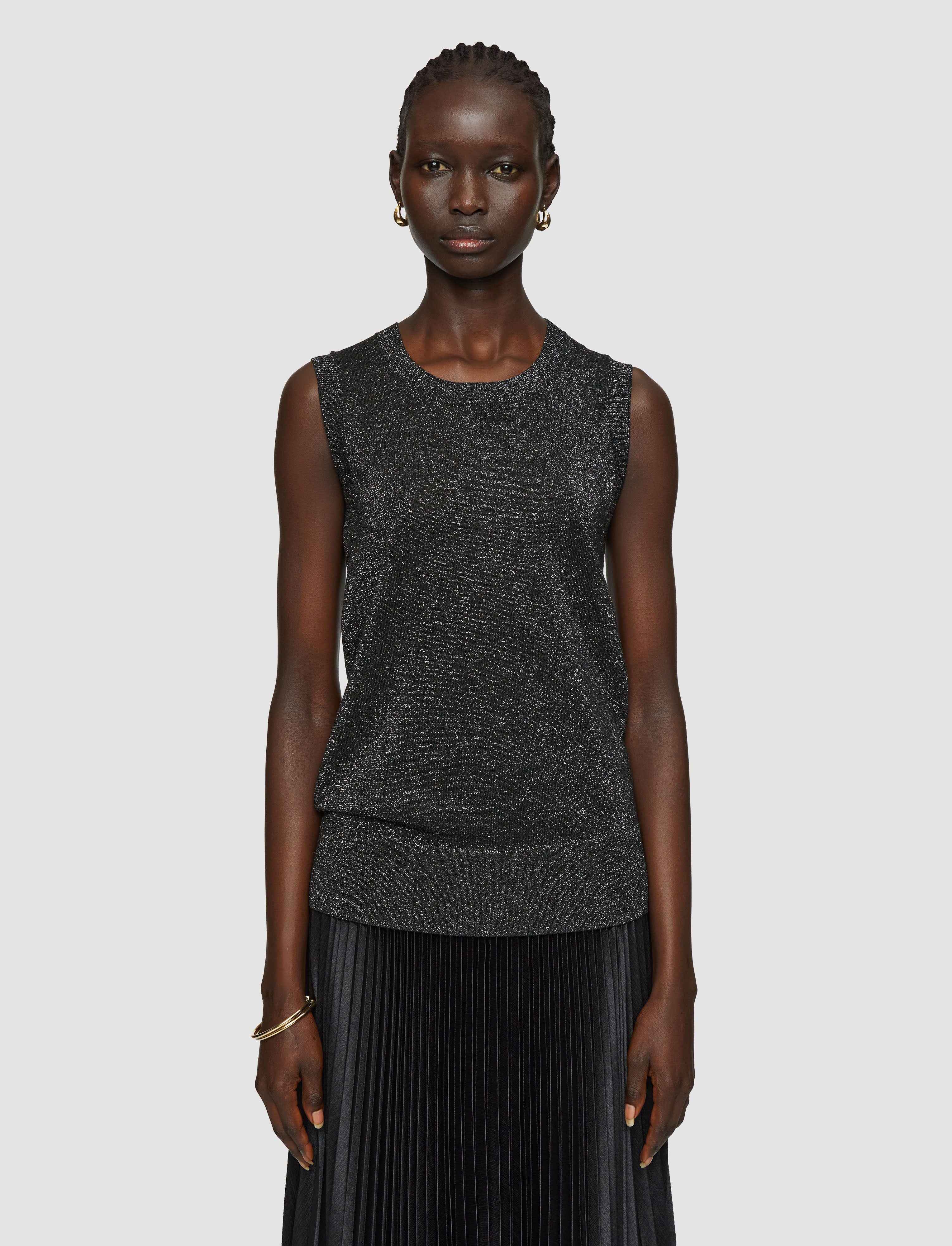 black-lurex-knit-tank-top-JOSEPH