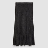 Black Lurex Knit Skirt - Joseph