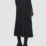 Black Lurex Knit Skirt - Joseph