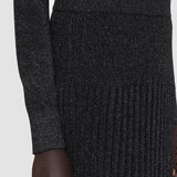 Black Lurex Knit Skirt - Joseph