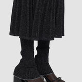 Black Lurex Knit Skirt - Joseph