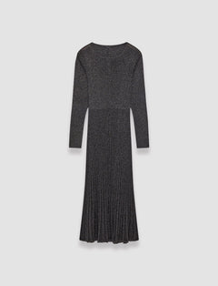 Black Lurex Knit Dress - Joseph