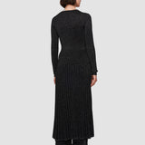 Black Lurex Knit Dress - Joseph