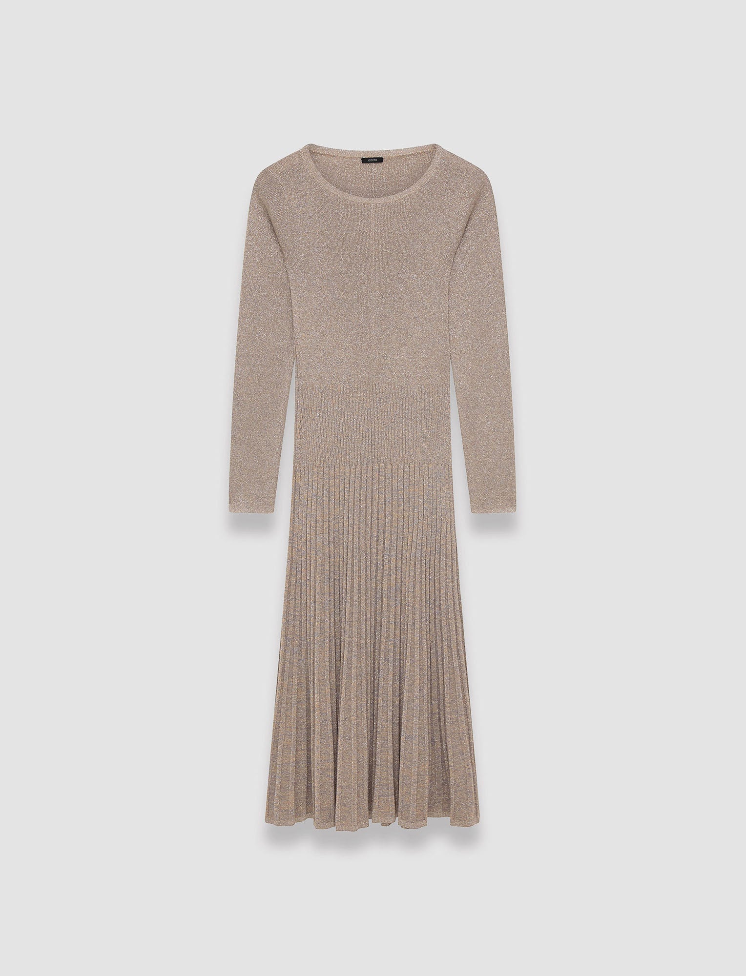 gold-lurex-knit-dress-JOSEPH