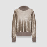 Multicolour Sequins Knit High Neck Jumper - Joseph