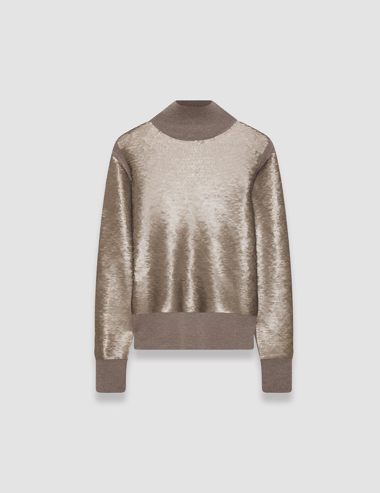 Multicolour Sequins Knit High Neck Jumper - Joseph