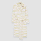 Beige Alcove Intarsia Knitted Coat - Joseph