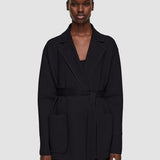 Black Silk Stretch Jacket - Joseph