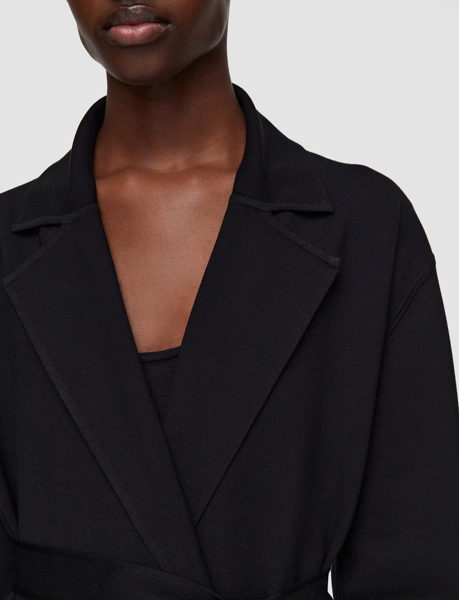 black-silk-stretch-jacket-JOSEPH