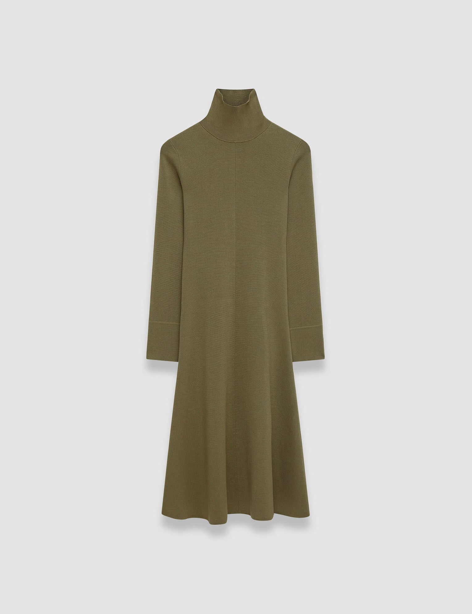 Green Silk Stretch Dress - Joseph