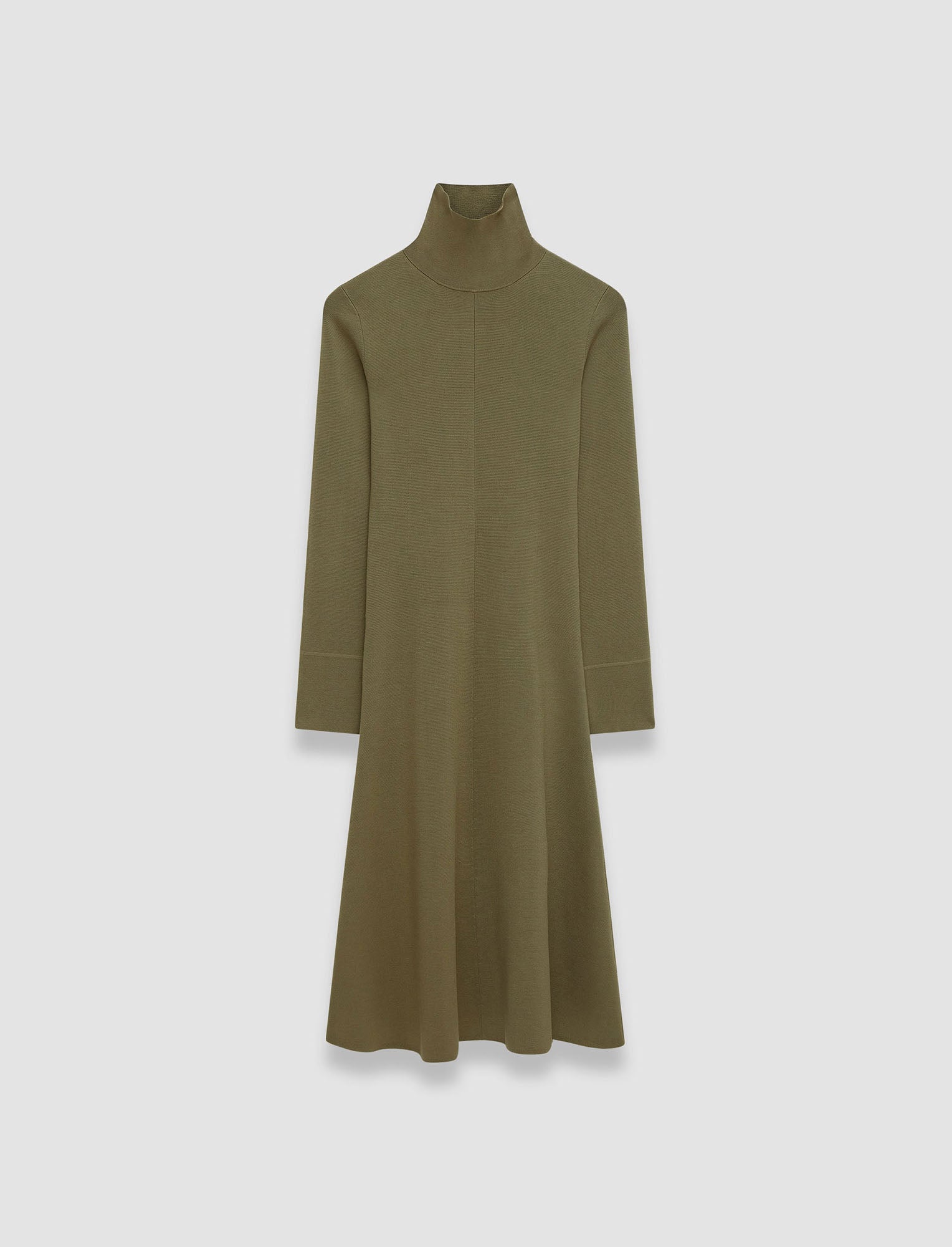 green-silk-stretch-dress-JOSEPH