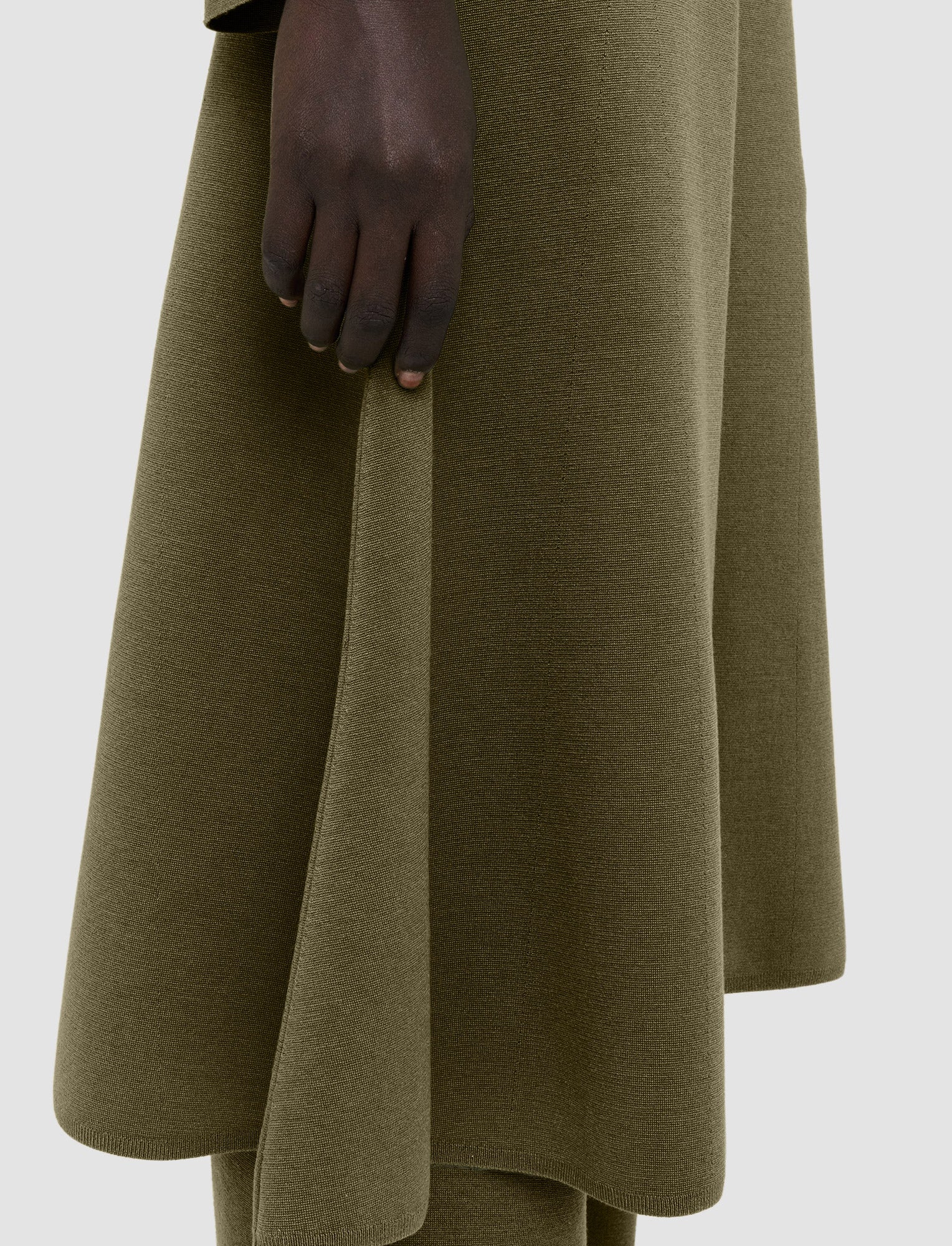 green-silk-stretch-dress-JOSEPH