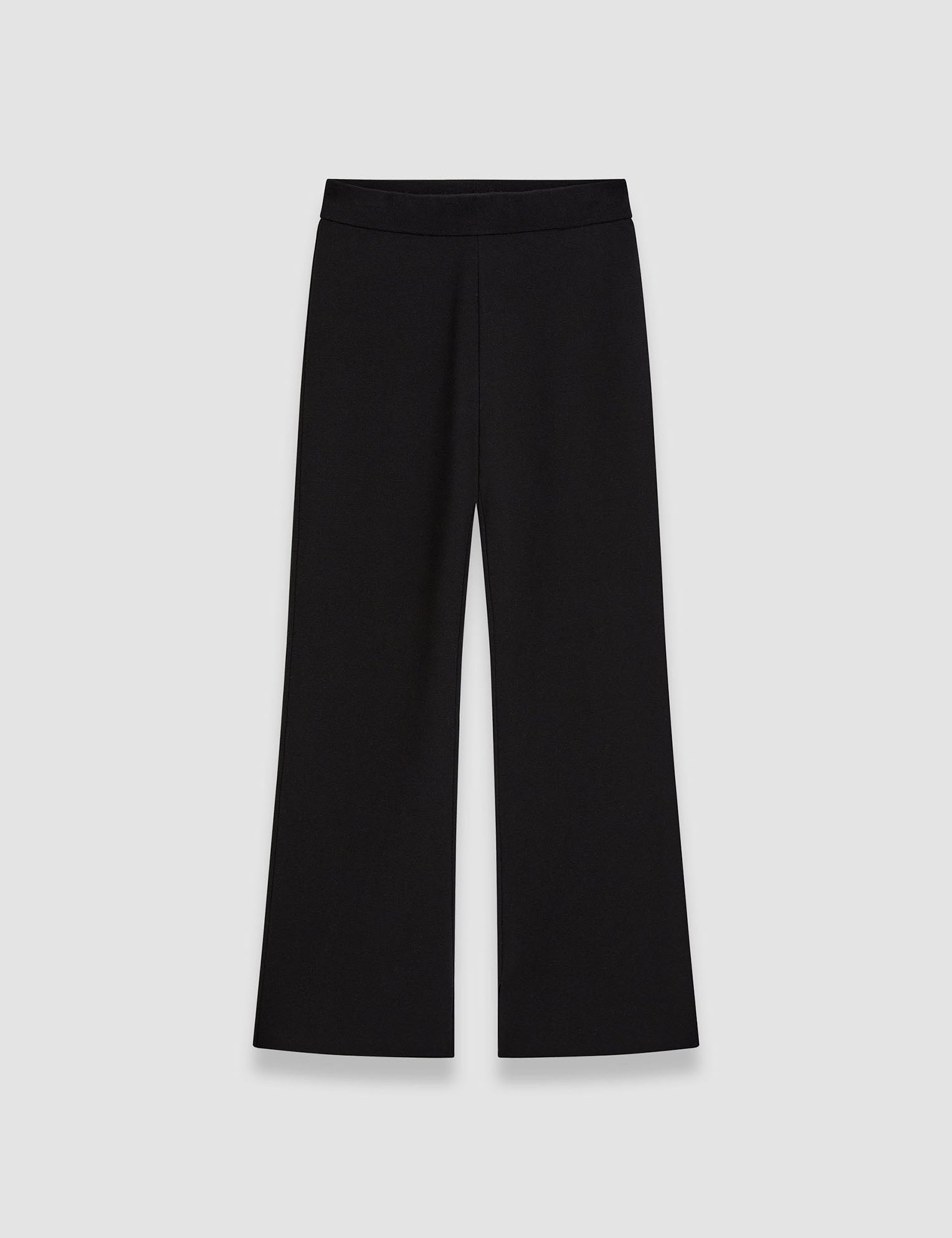 Black Silk Stretch Trousers - Joseph