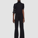 Black Silk Stretch Trousers - Joseph