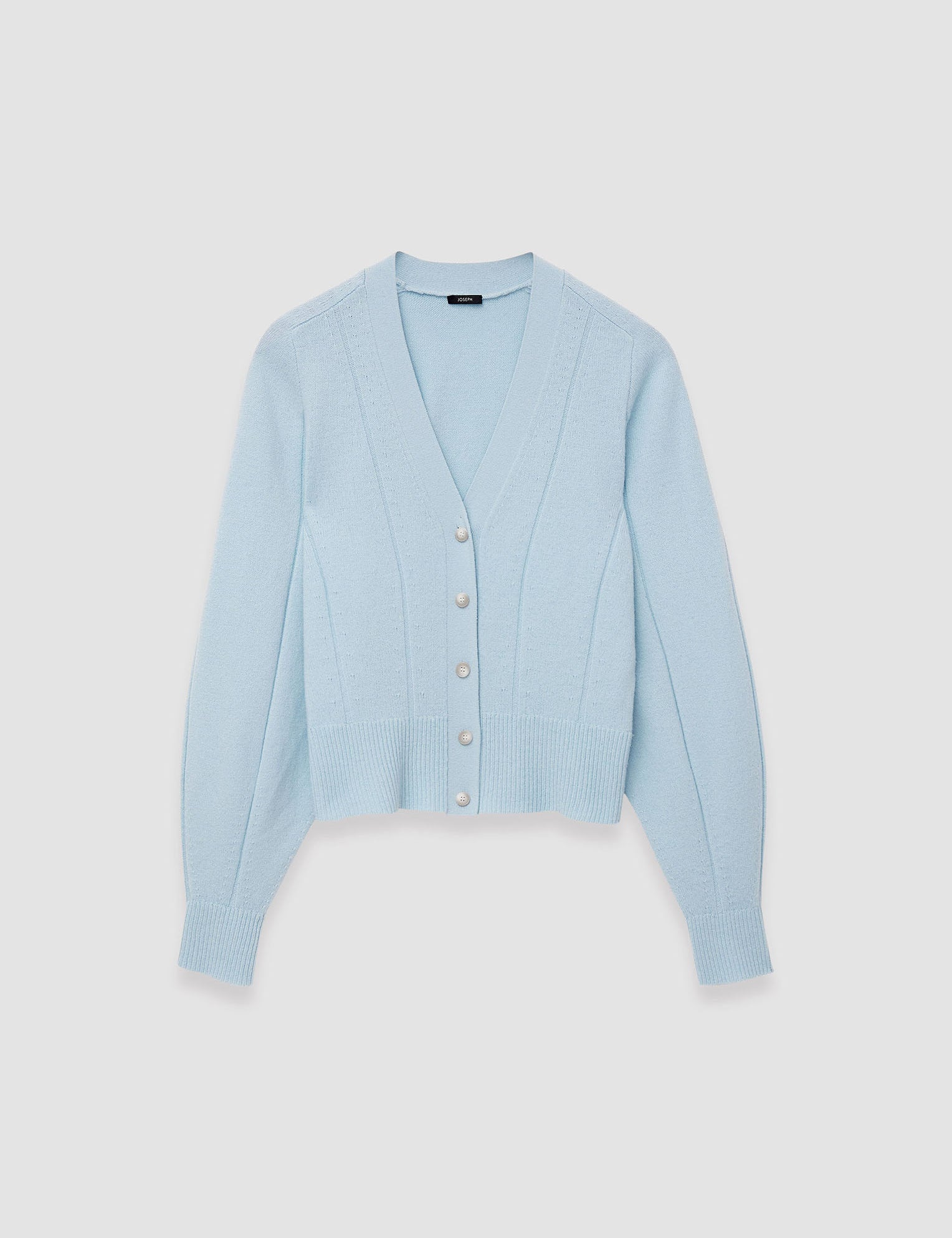 Blue Soft Wool Cardigan - Joseph