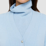 Blue Soft Wool Cardigan - Joseph