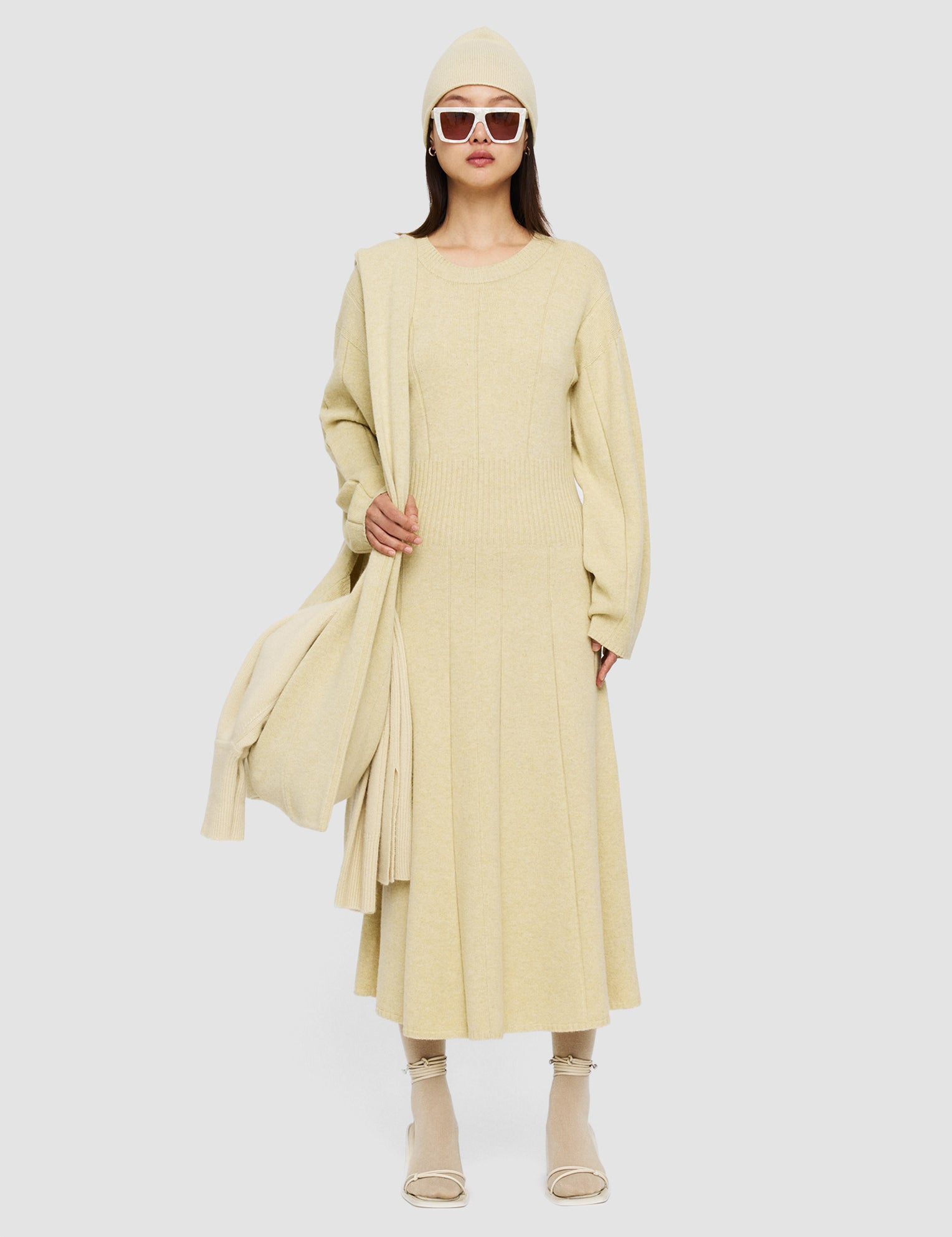 Green Soft Wool Dress - Joseph