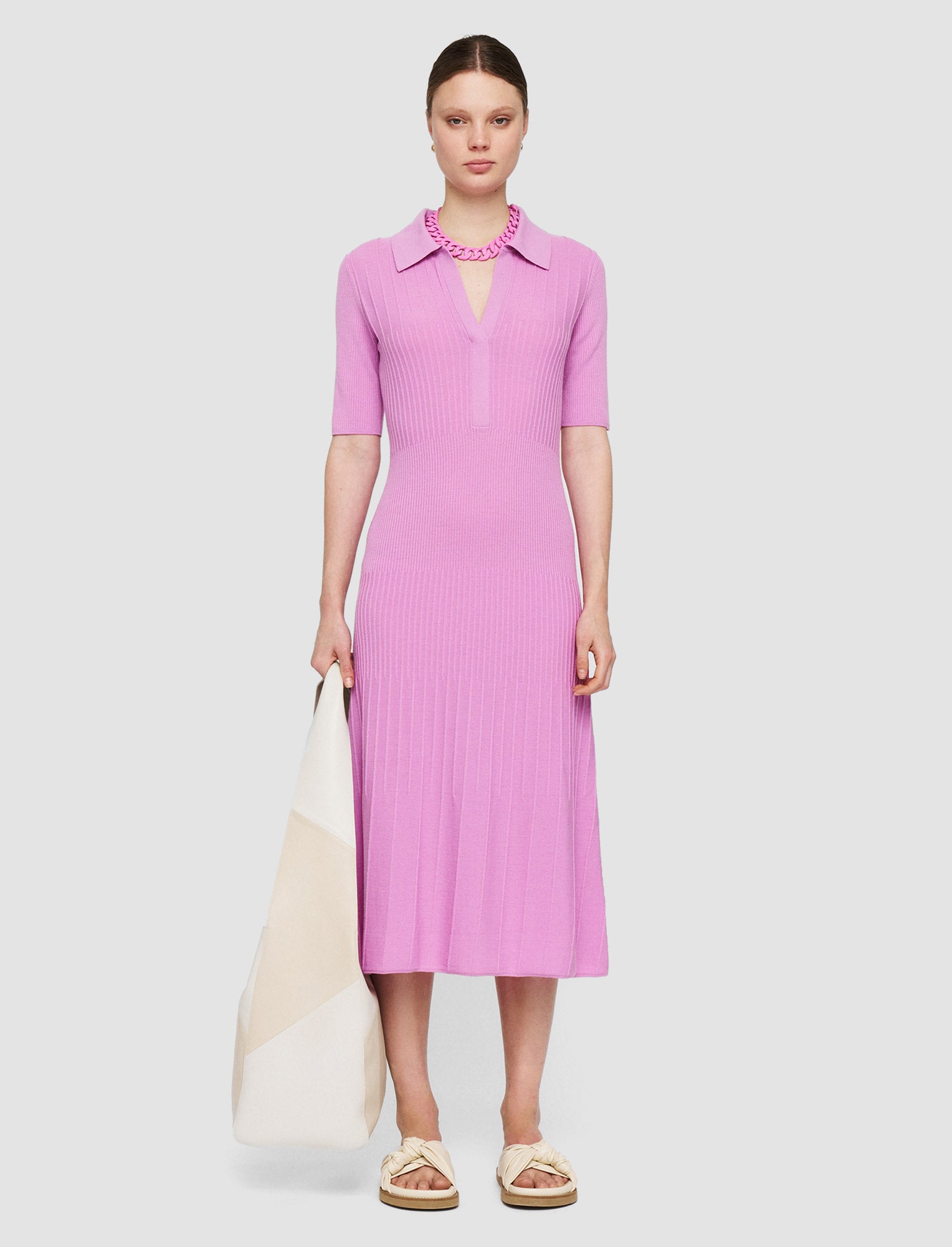 pink-fine-merino-rib-dress-JOSEPH