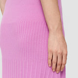 Pink Fine Merino Rib Dress - Joseph