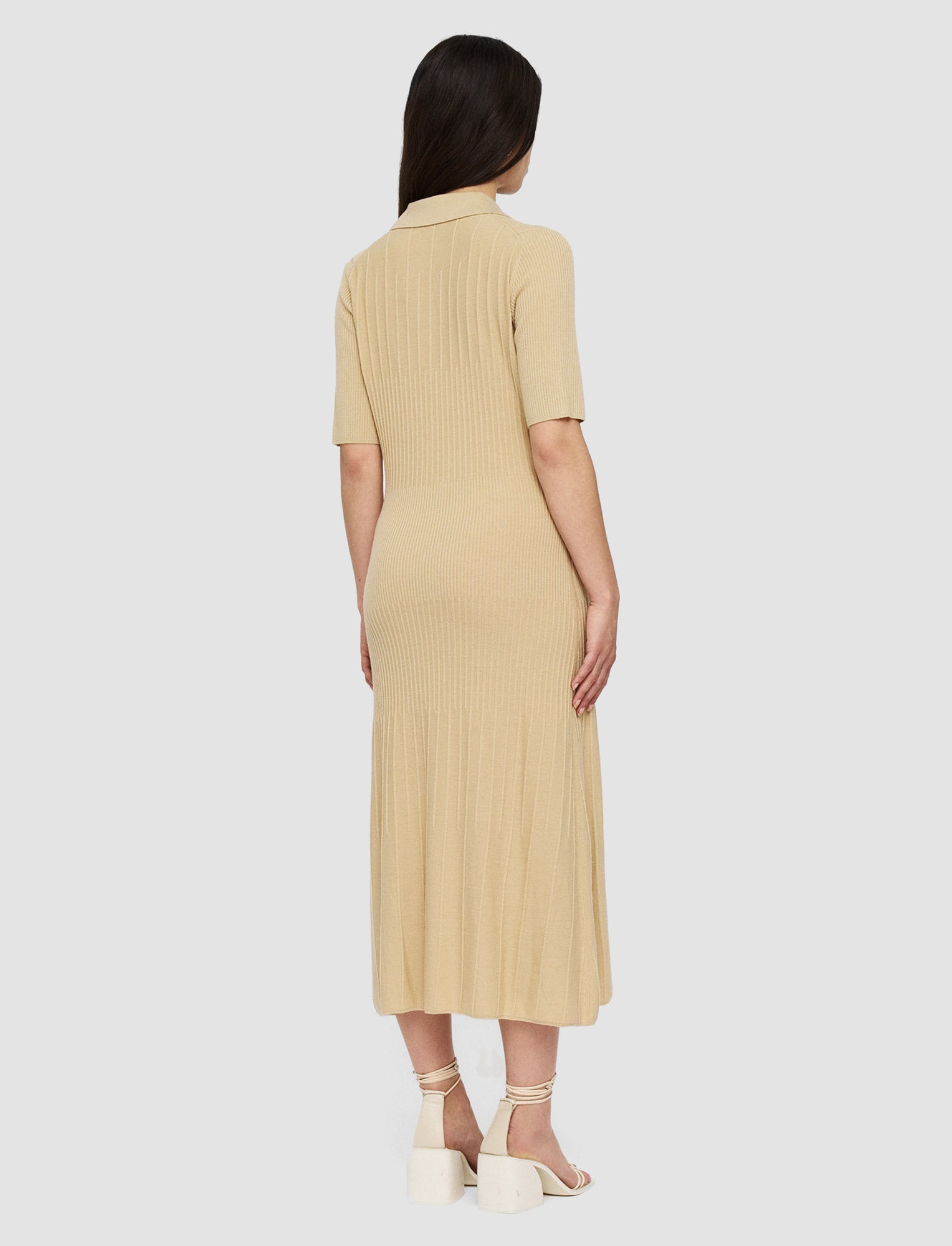 beige-fine-merino-rib-dress-JOSEPH