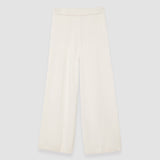 White Silk Cashmere Culottes - Joseph