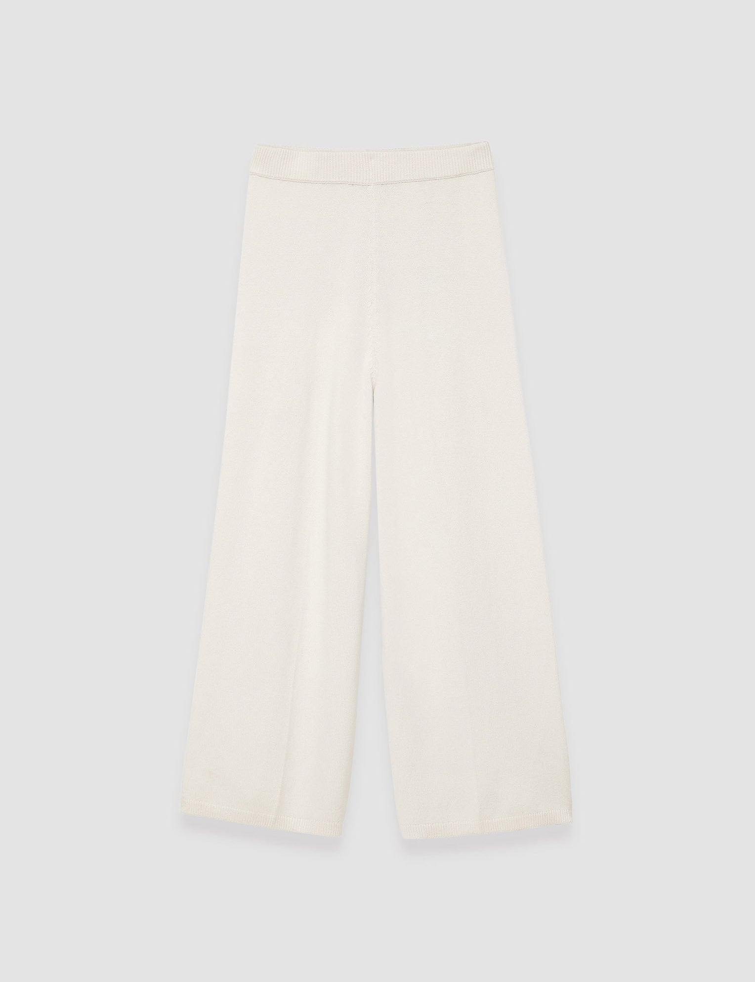 White Silk Cashmere Culottes - Joseph