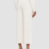 White Silk Cashmere Culottes - Joseph