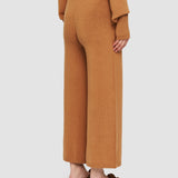 Brown Silk Cashmere Culottes - Joseph