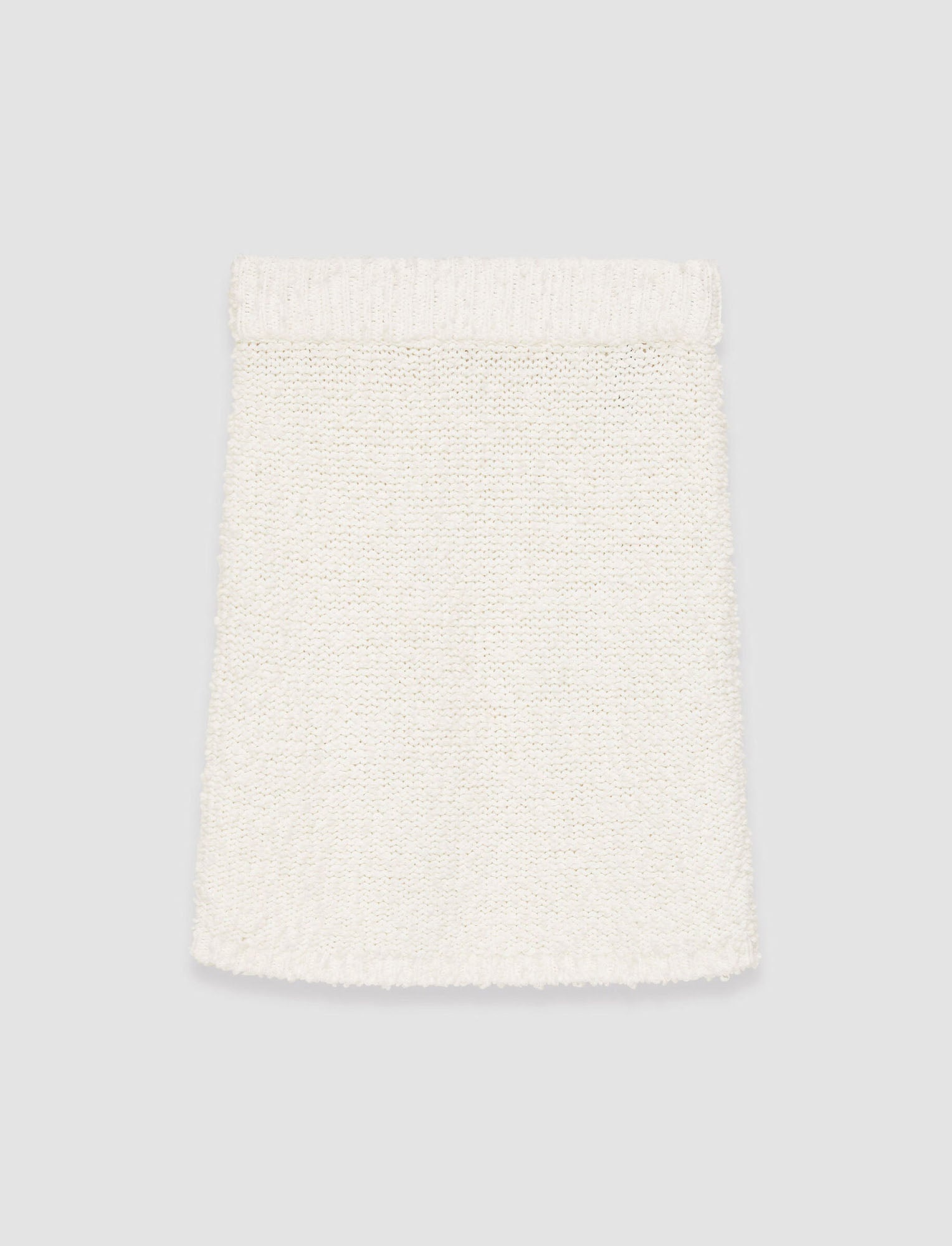 white-textured-knit-skirt-JOSEPH